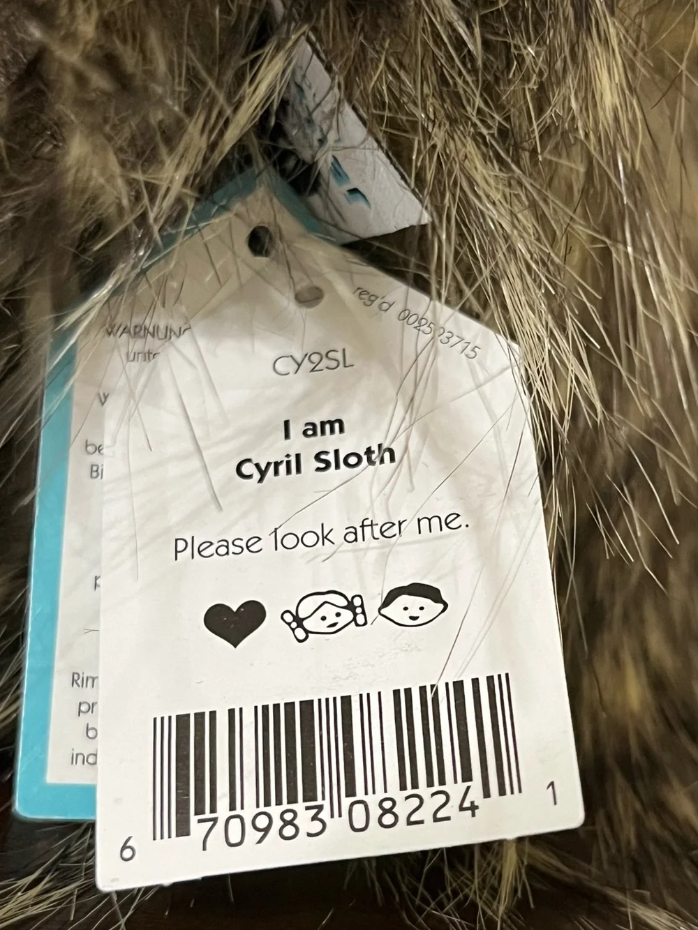 BRAND NEW with TAGS Jellycat RETIRED 16” Cyril Slothy